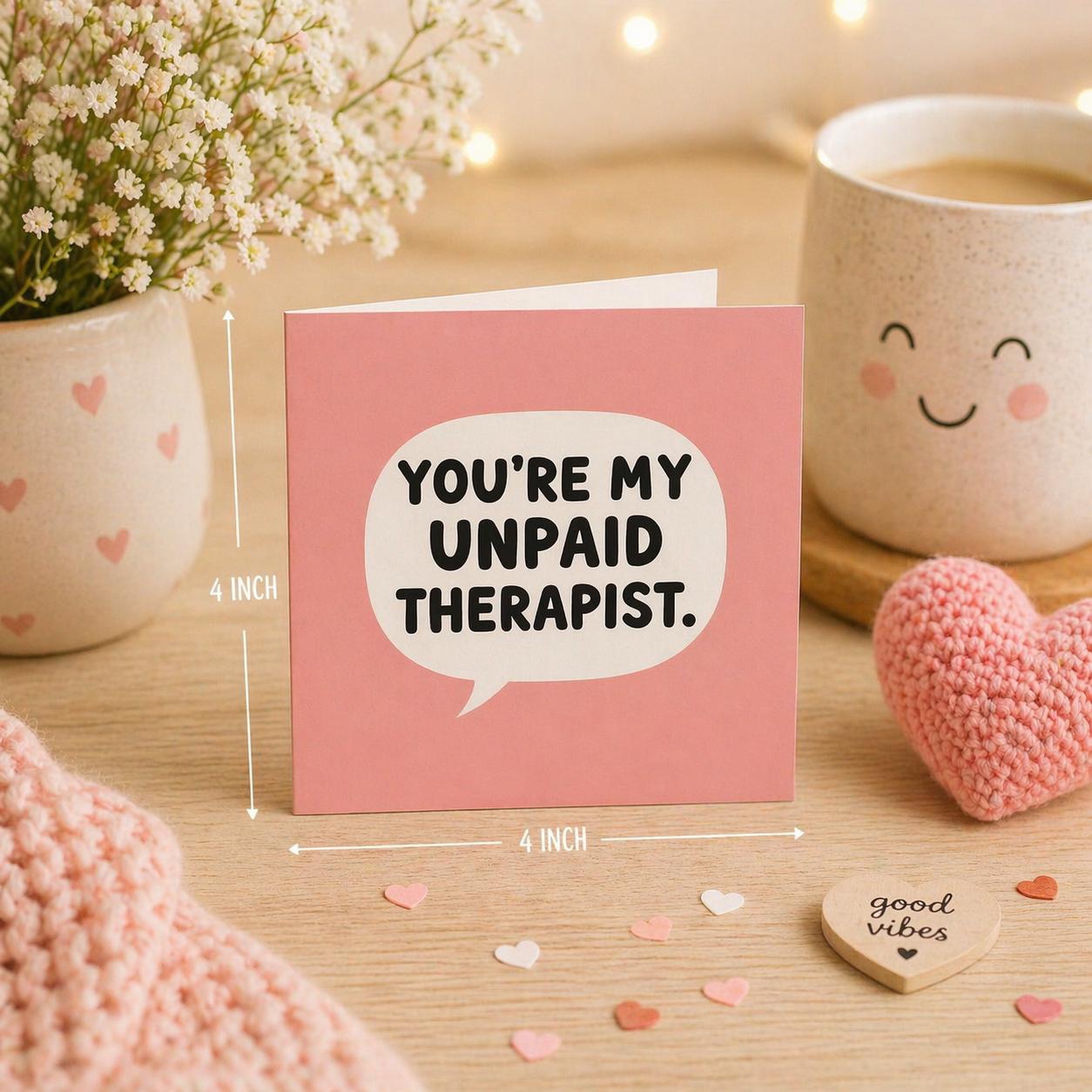 You’re My Unpaid Therapist 💬✨