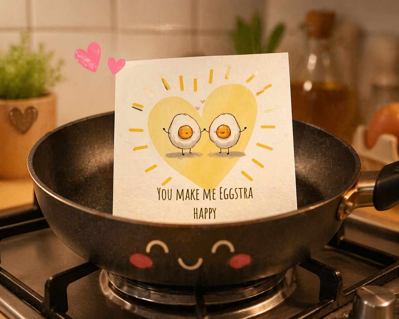 You Make Me Eggstra Happy ๐ณ๐