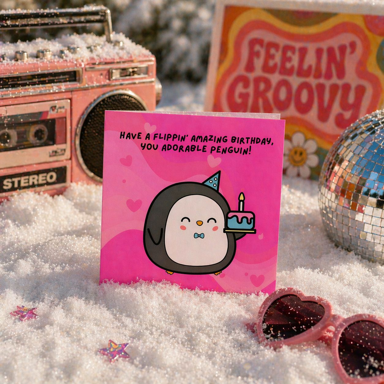 Have a Flippin’ Amazing Birthday, You Adorable Penguin 🐧🎂