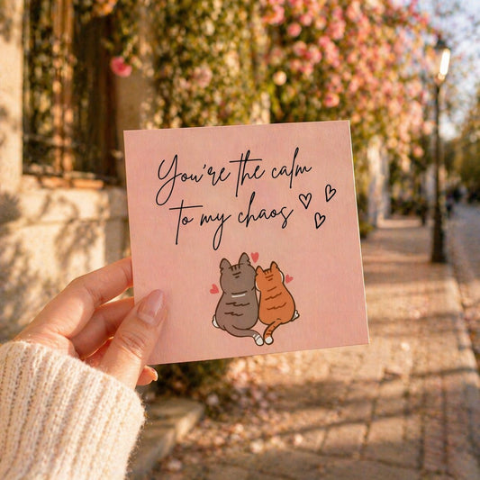 Youβre the Calm to My Chaos π€β¨