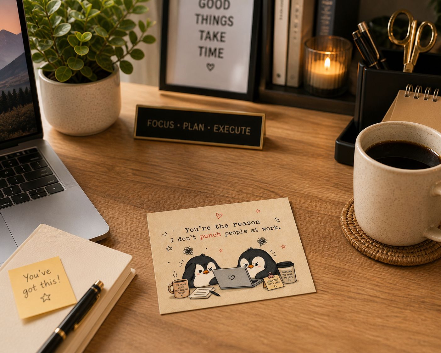 You’re the Reason I Don’t Punch People at Work 🐧💻