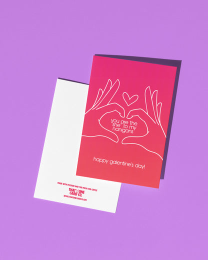 Galentine's Shenanigans Card