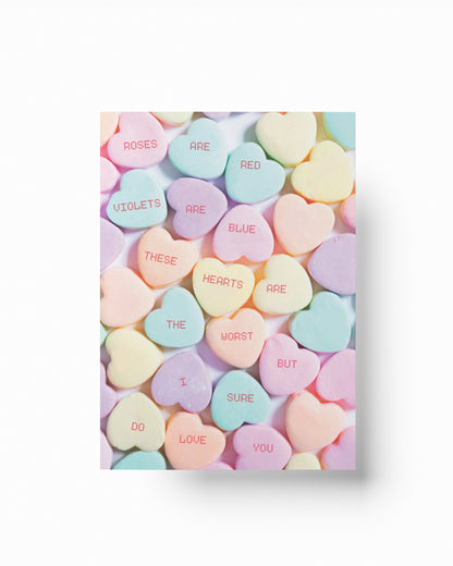 Sweethearts Candy Valentine's Day Card