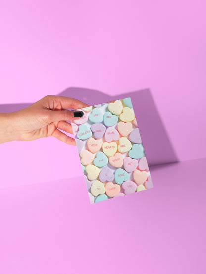 Sweethearts Candy Valentine's Day Card