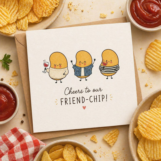 Cheers to Our Friend-chip! 🍟💛