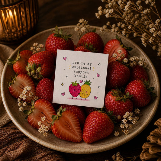 You’re My Emotional Support Bestie 🍓🍍💖