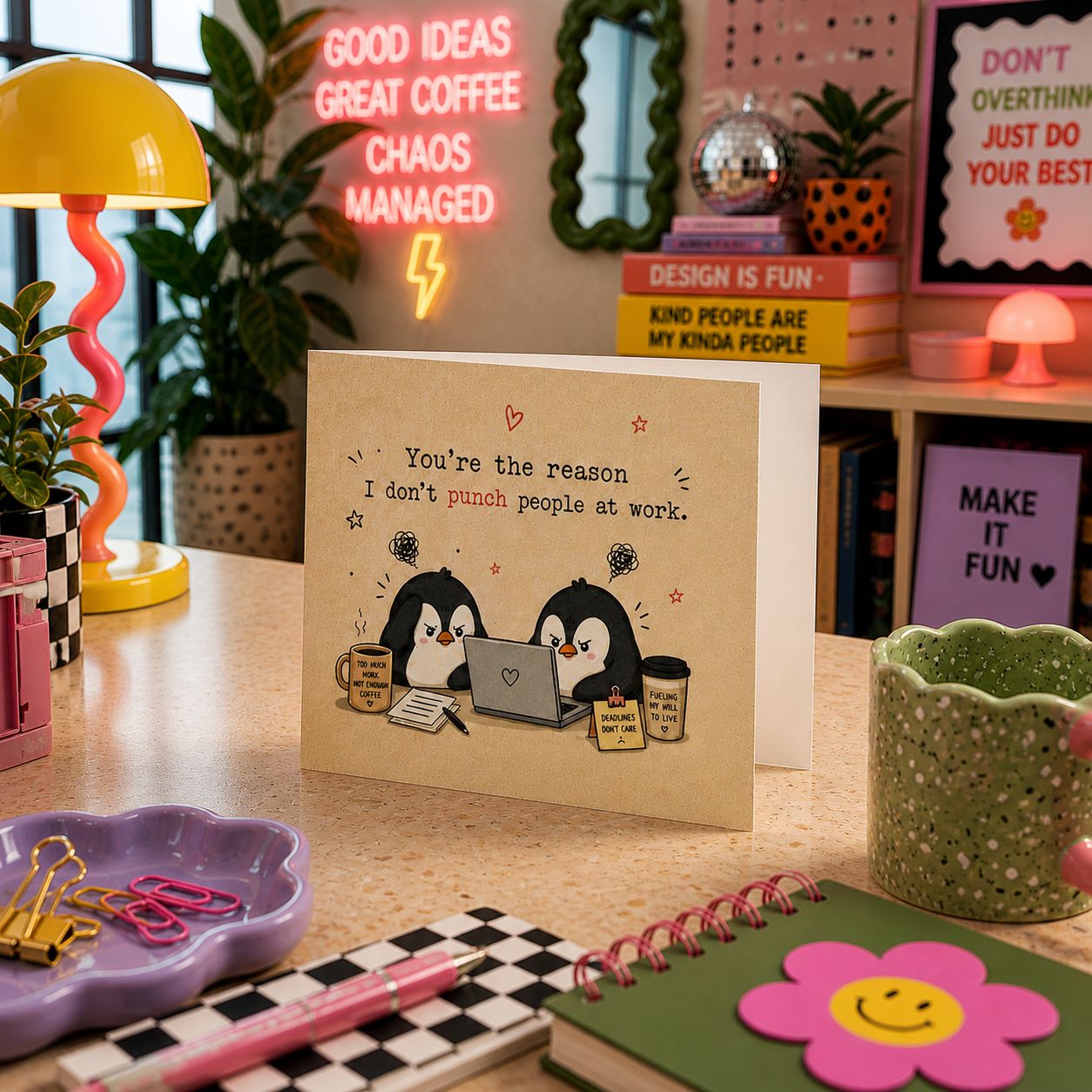 You’re the Reason I Don’t Punch People at Work 🐧💻