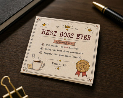 Best Boss Ever 💼🏅